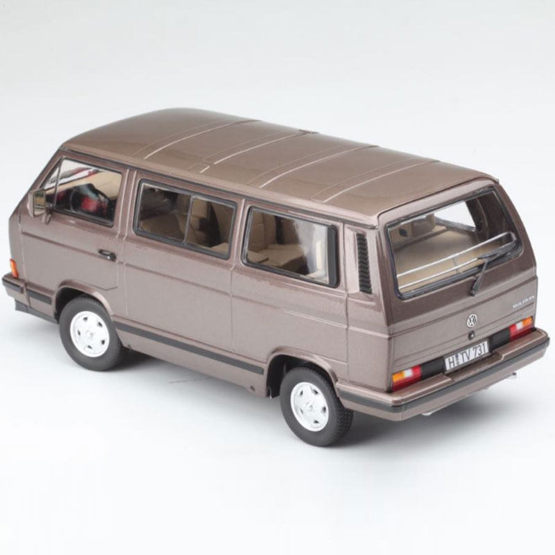 norev大众multivant3面包车合金汽车模型不开开门车模