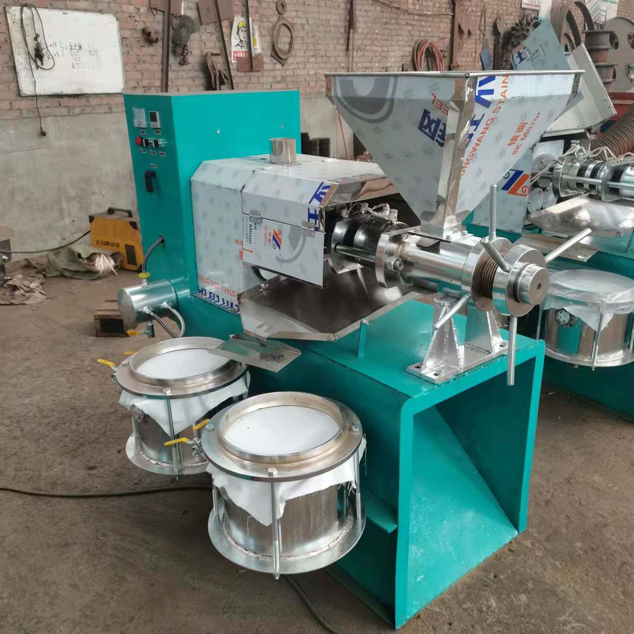 全自动螺旋榨油机小型花生玉米籽压设备冷热两用其他机械五金(新)