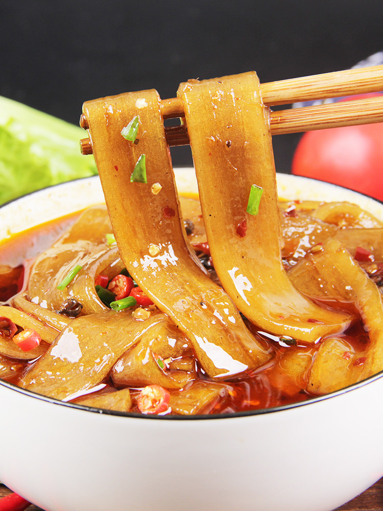 四川火锅川粉粉条宽粉250g手工地瓜红薯粉酸辣粉红著苕粉送土豆粉