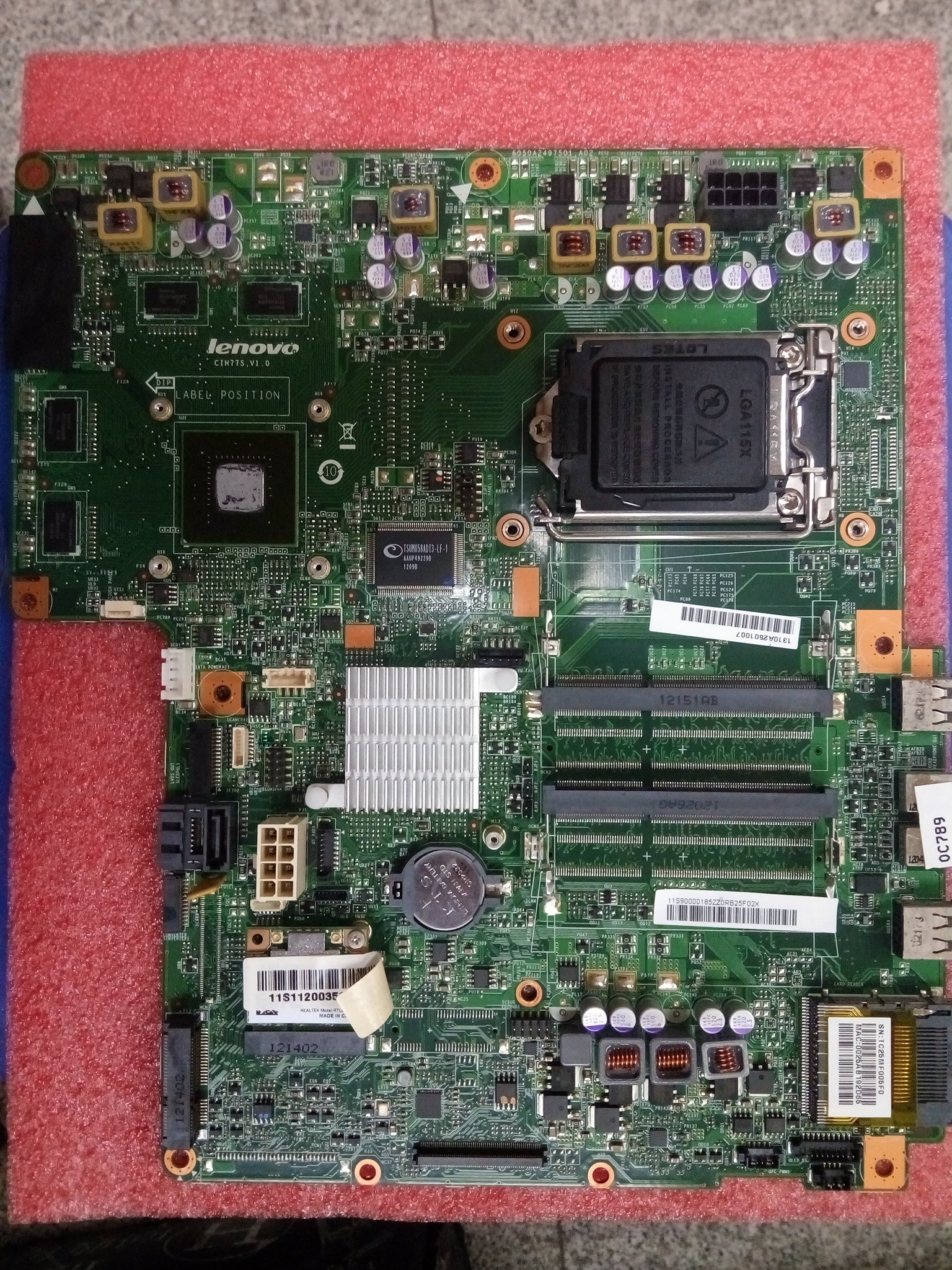 other其他联想b340b540b520e一体机主板cih77s主板