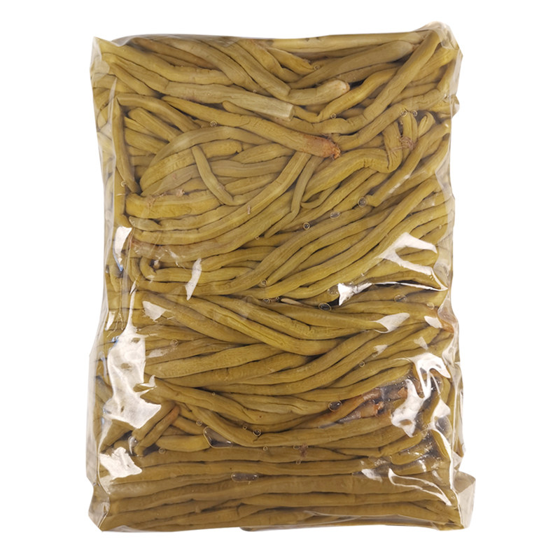 贵州酸豆角下饭菜缸豆 四川老坛农家自制商用泡豇豆 袋装整箱10斤