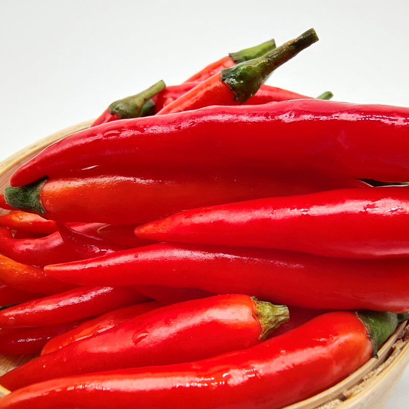 小米椒红辣椒新鲜现摘特辣小米米辣椒朝天农家蔬菜