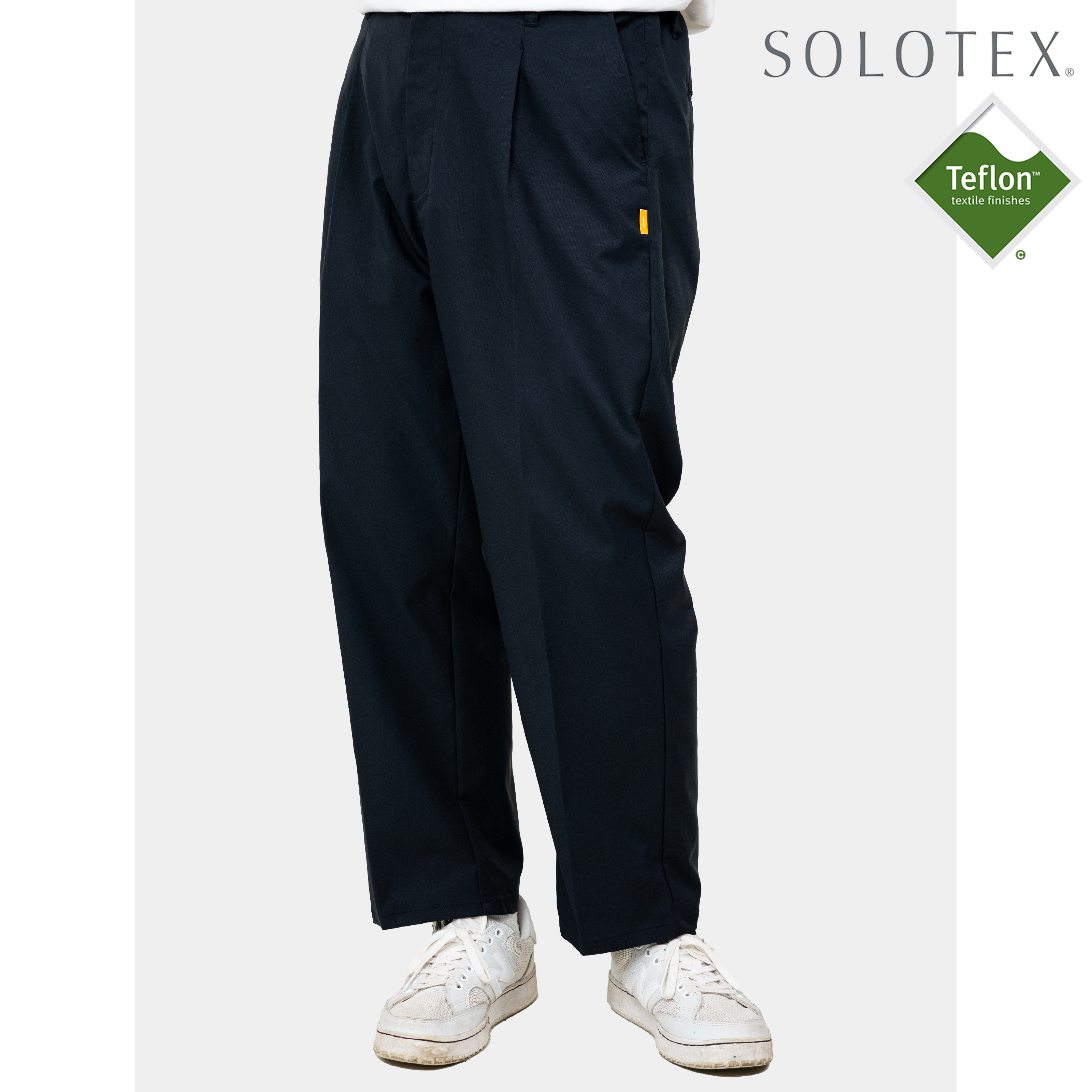 WHIMIN SOLOTEX®抗皱防水九分西裤男夏季直筒宽松休闲裤百搭日系