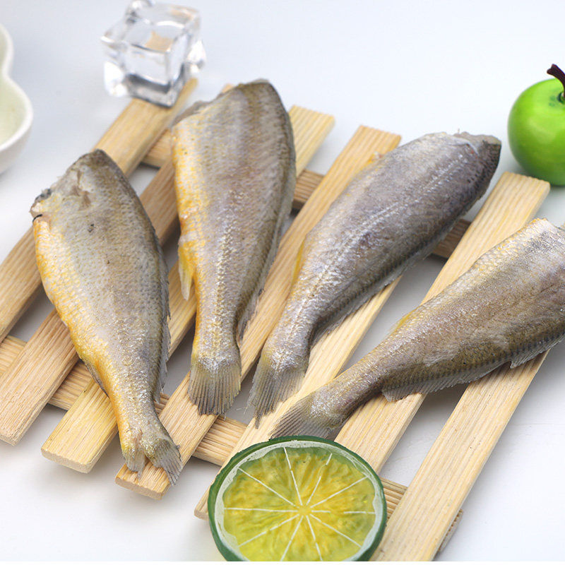 小黄去头野生黄花鱼新鲜冷冻海鲜生鲜鱼类油炸黄鱼