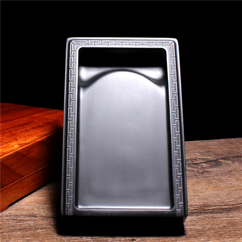 砚之原石清风长方形砚台成人端砚歙砚磨墨陈设文房四宝