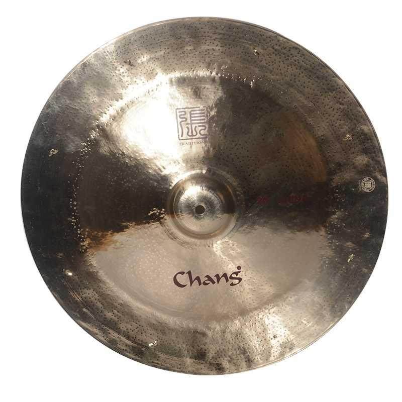 反镲张音chang红字铆钉16寸18寸中国架子鼓镲片镲片