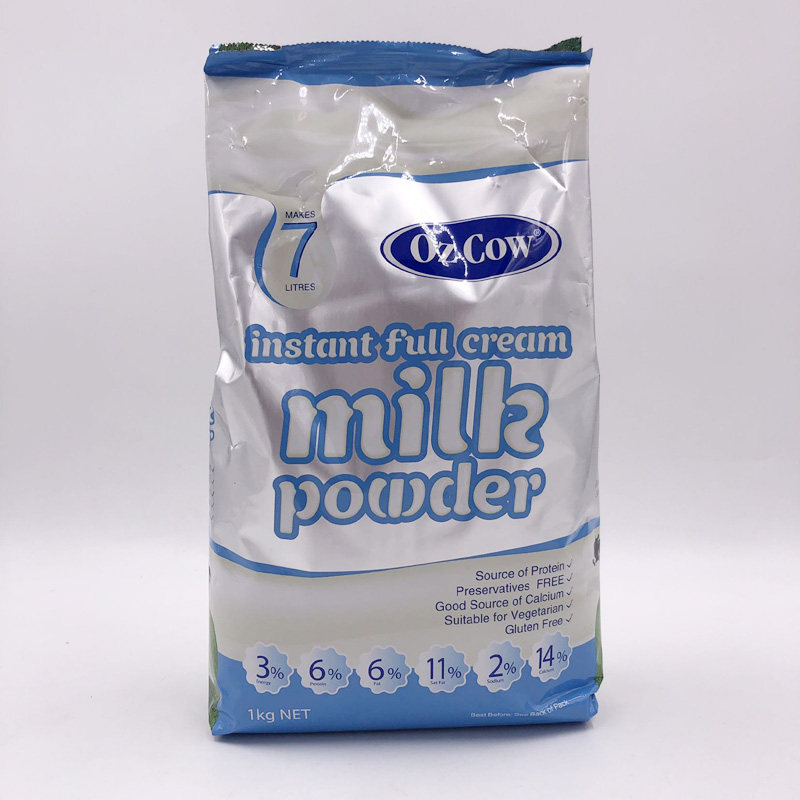 金可澳全脂奶粉澳大利亚ozcow原装进口成人人儿童速牛奶全家营养奶粉