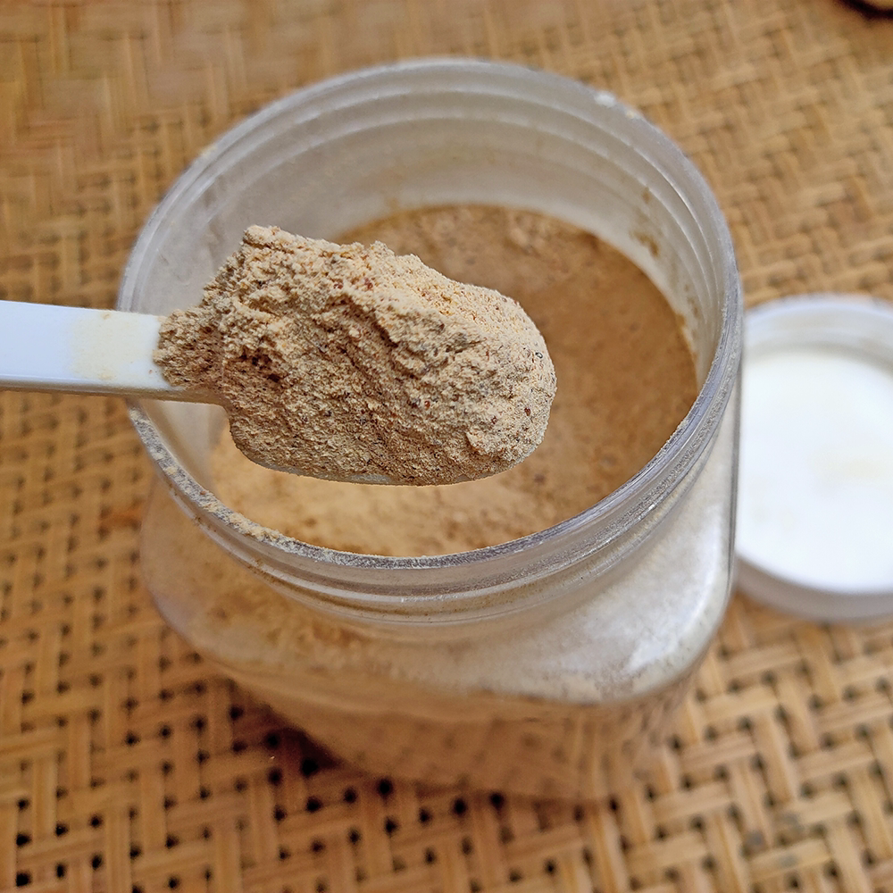 四川大巴山天麻粉250g罐装含富硒仿野生天然一级产品产地直销包邮