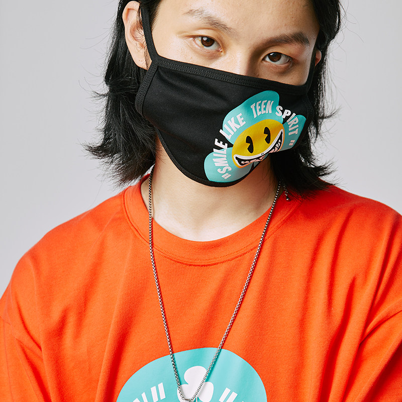 whyplay联名潮牌新品首发防护口罩防尘透气时尚口罩