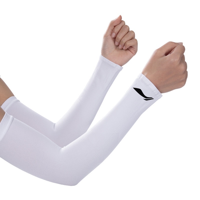 李宁冰丝防晒防晒袖袖套男女夏季防紫外线运动护袖防晒袖套