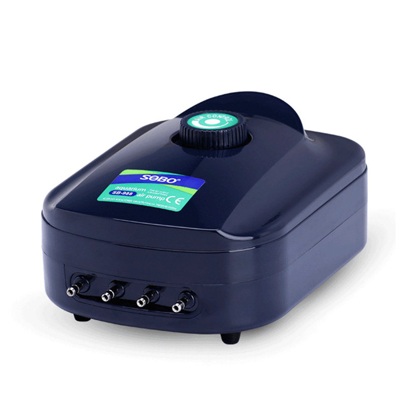 松宝宝增氧泵鱼缸加氧养鱼充气泵打氧机静音小型冲氧泵