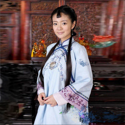 清秋影视古装同款民族传统秀禾民国少奶奶中式民族服装