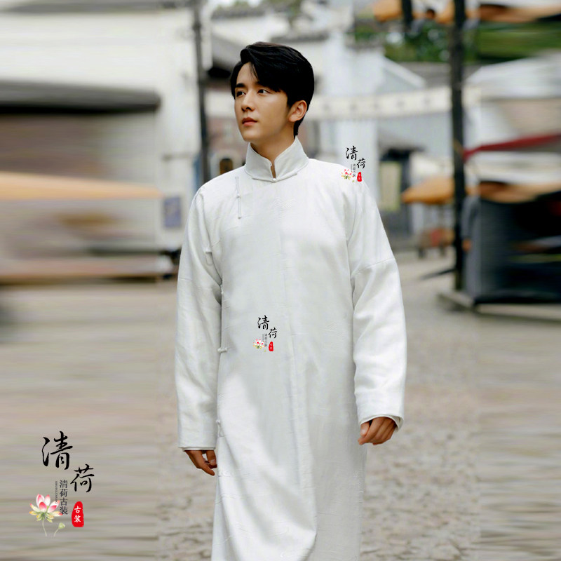 影视民国写真少爷学生装长袍长衫中式同款古装民族服装