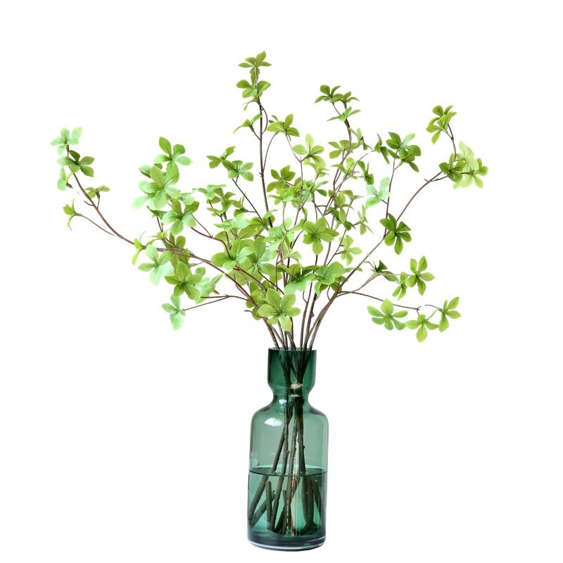 仿真叶子吊钟假植植物家居摆设花艺叶材自然仿真绿植