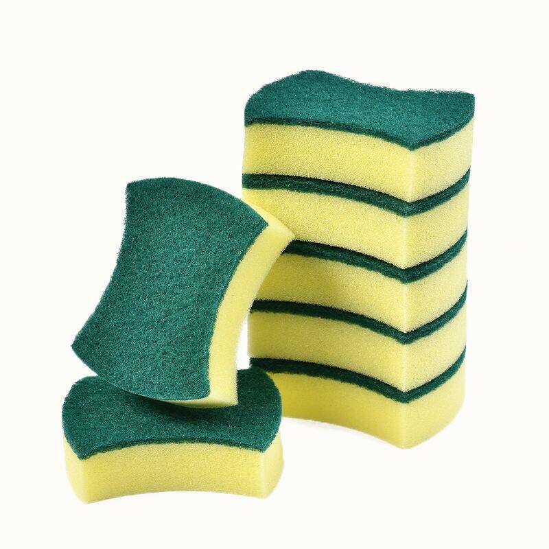 强力布抹布清洁用品吸水抹布百洁去污家用神器擦刷锅海绵擦