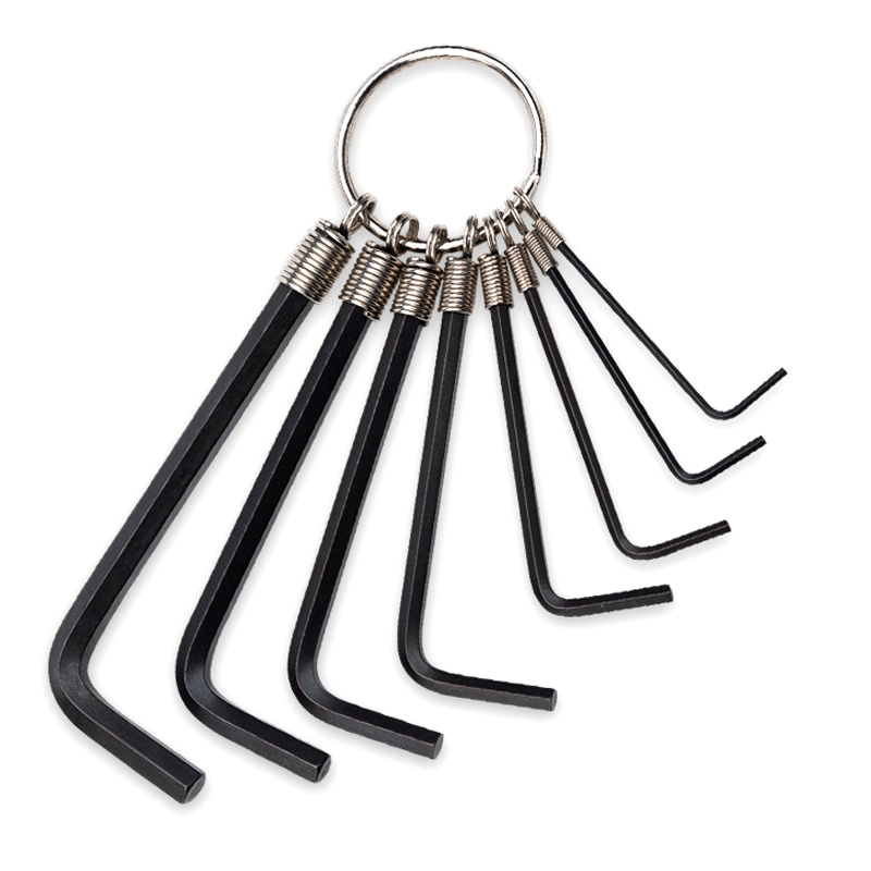 日本eight百利进口口内六角扳手套装平头英制内六角扳手