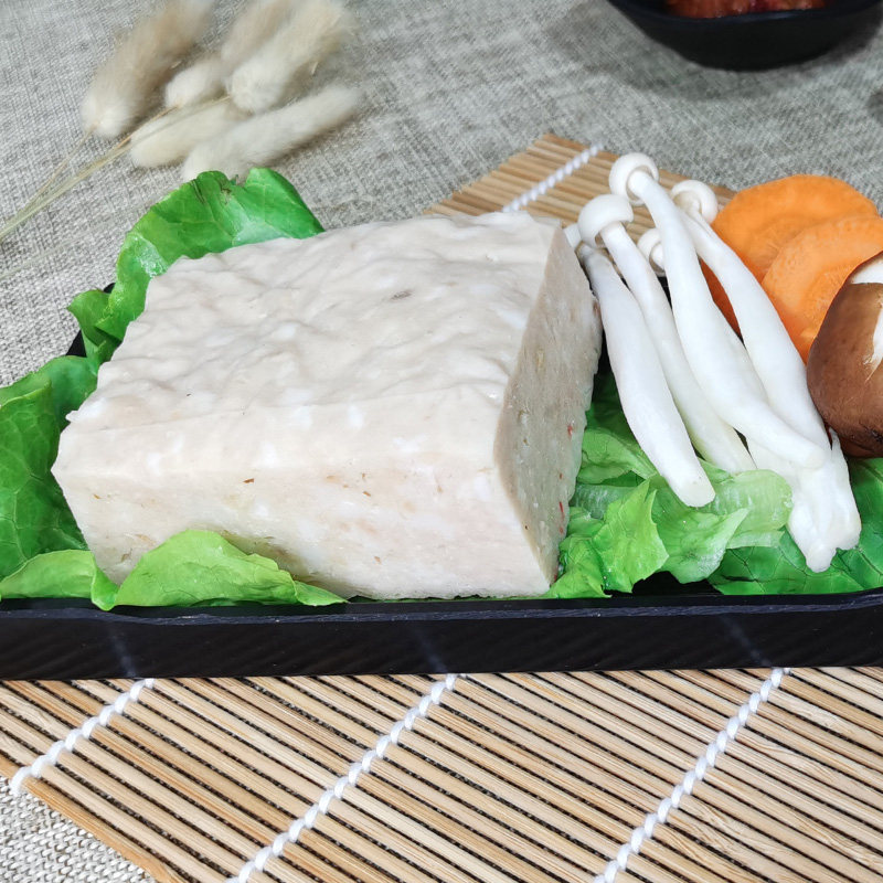 潮汕午餐肉猪猪肉饼手打猪肉肉卷火锅食材麻辣烫肉丸