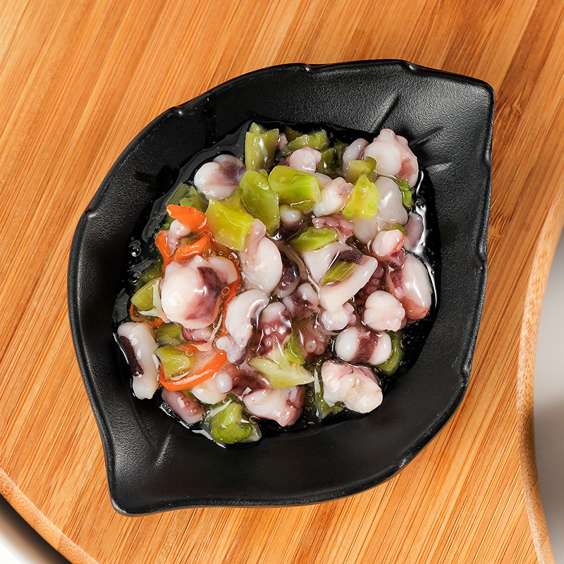 minicoco加热芥末章鱼海鲜即食食品八爪鱼足粒日本料理凉菜