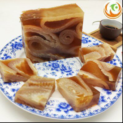 皮冻肉皮肉冻即食五香猪肉透明东北水晶凉菜凉菜