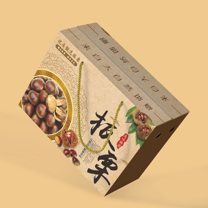 迁西怀柔板栗包装盒栗子礼盒盒子5斤10斤高档礼品盒