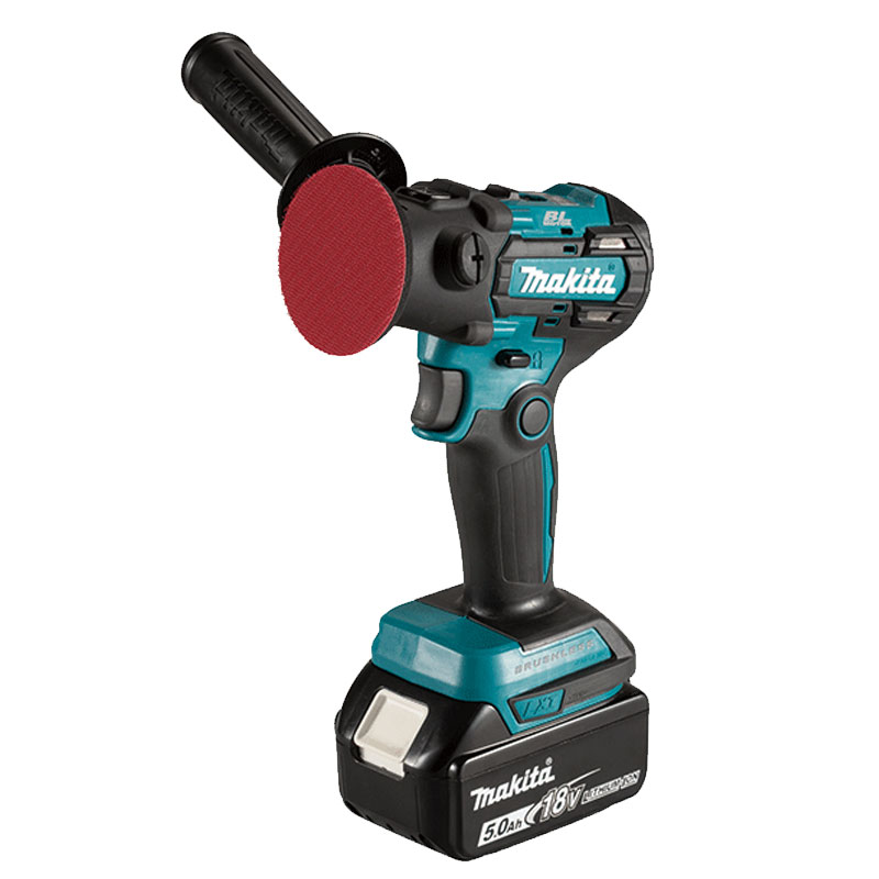 牧田抛光机dpv300充电式无线小型汽车抛光车漆打蜡角磨机