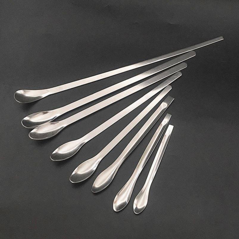 药勺不锈钢药粉勺小塑料试剂实验称量勺子微量量勺