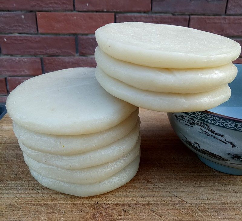 糯米贵州糍粑思南土特产年糕手工白糍粑1500克包邮年糕