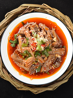 德科食材油卤脆脆肠麻辣休闲食品湖南特产酒店半成品私房特色湘菜