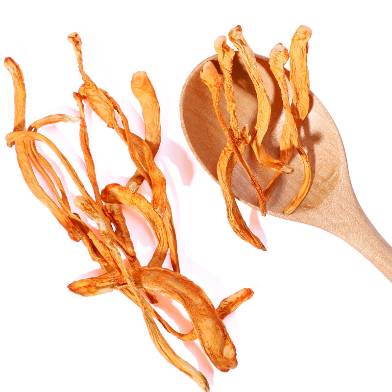 虫草花干货正品煲汤材料蛹虫草新鲜干非特级野生孢子头虫草花商用