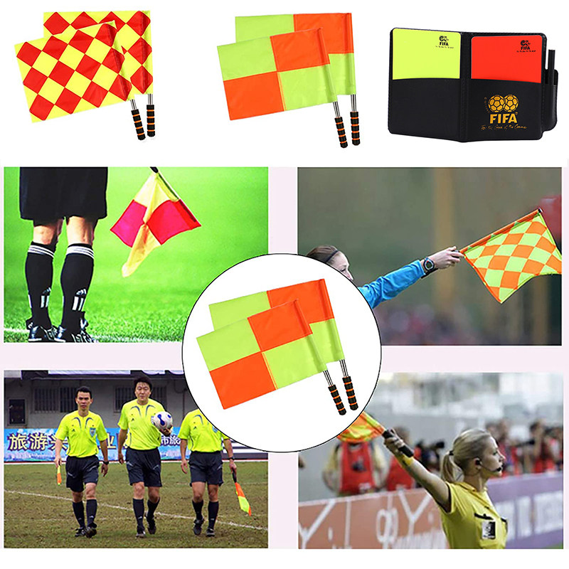 裁判红黄牌用于足球比赛用品挑边足球装备红黄牌