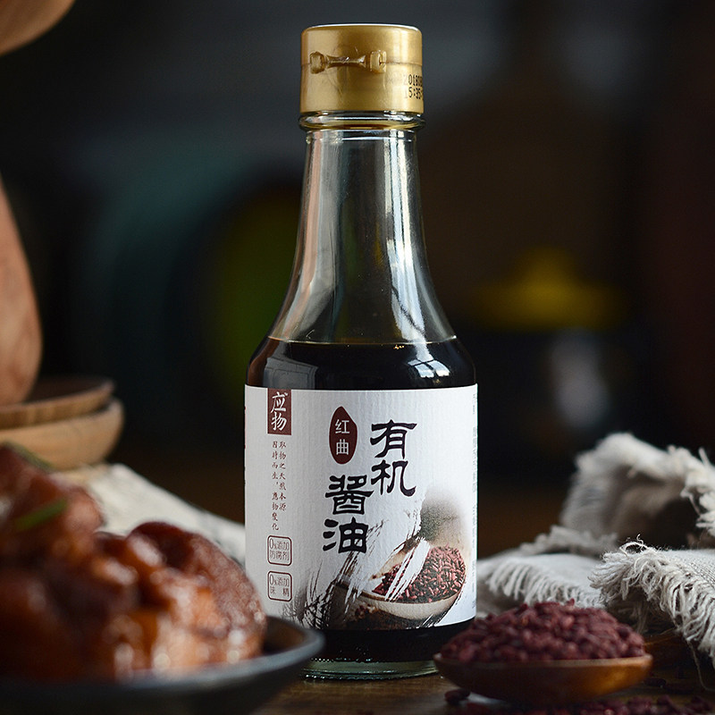 玉兔应物红曲有机酱油中华老字号调味品特级生抽酱油