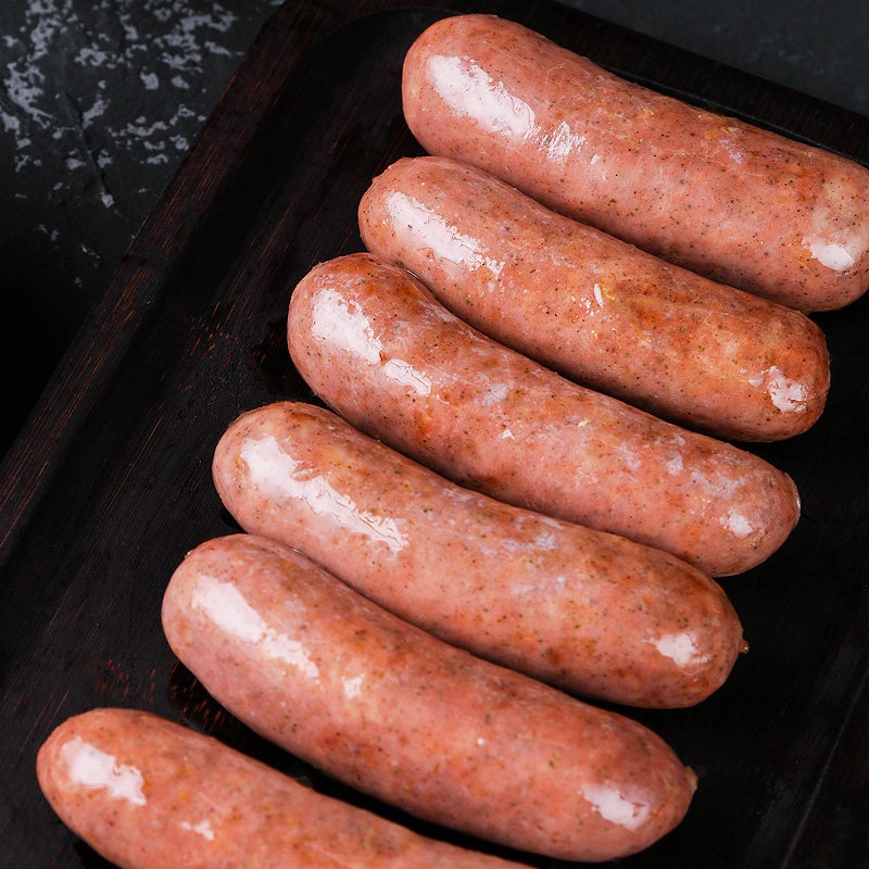 牛肉早餐肠生饮食烤肠煎肠香肠热狗烧烤900g香肠