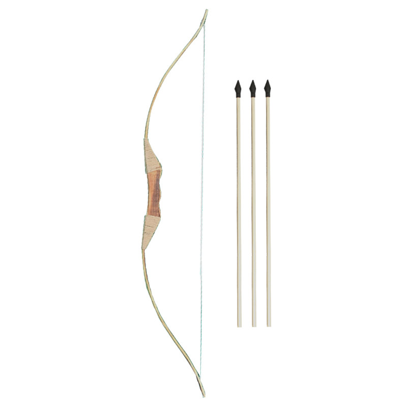 竹木弓箭成人道具仿古古装汉服摄影儿童射击飞镖