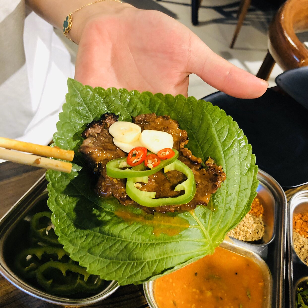 1斤韩国青菜紫苏叶嫩叶蔬菜绿色烤肉包邮子叶其它