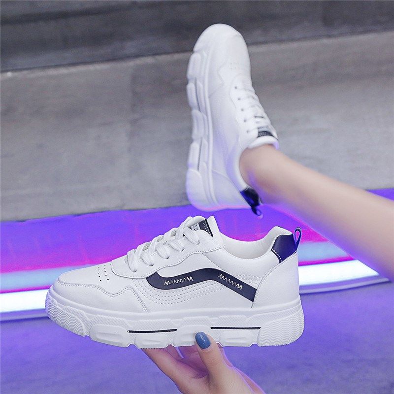 2021春季新款欧洲站日系小白鞋女港风chic板鞋ins街拍潮鞋老爹