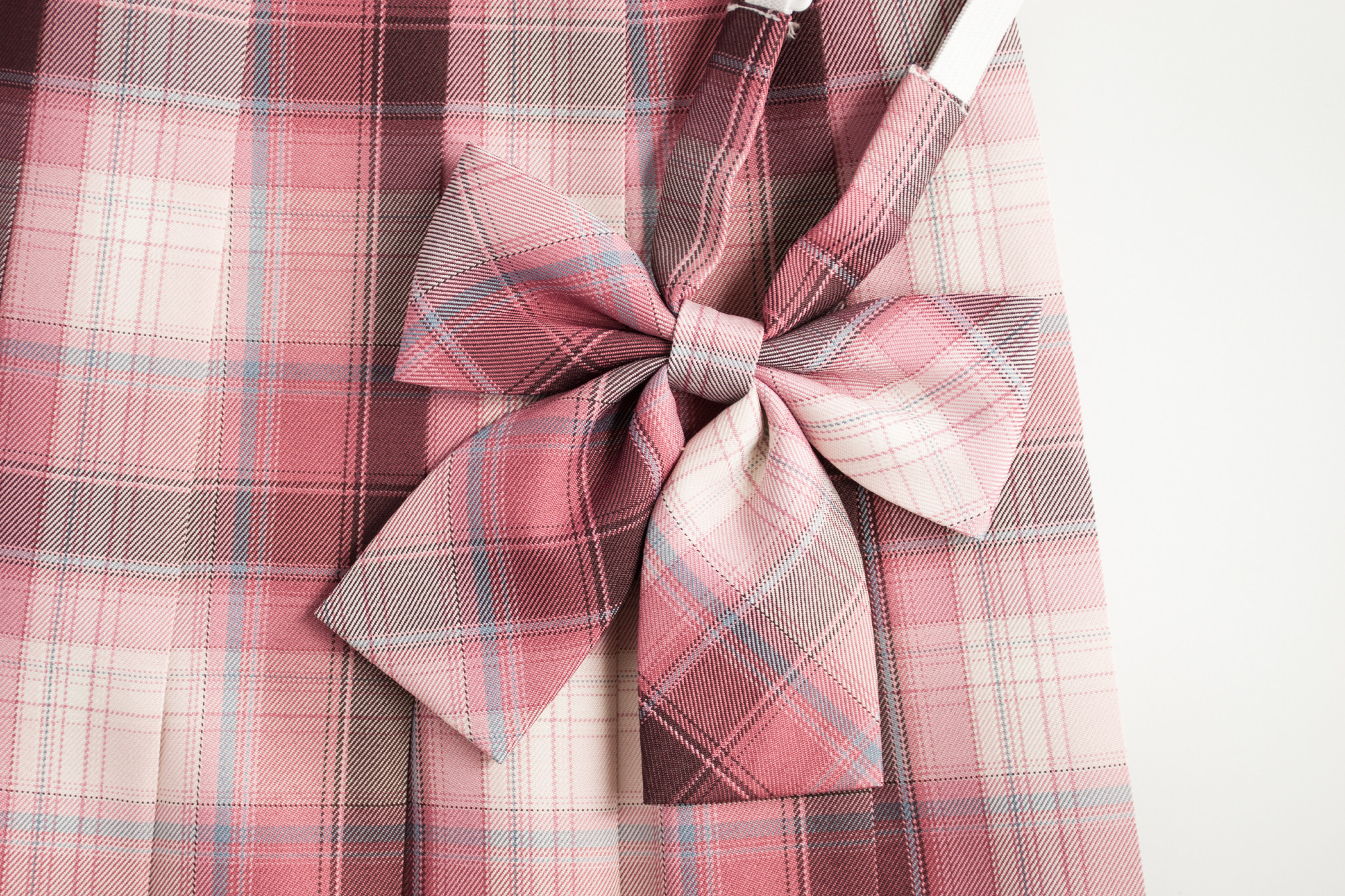 塔里小小原创jk格裙诗樱云梦粉色色系同格jk