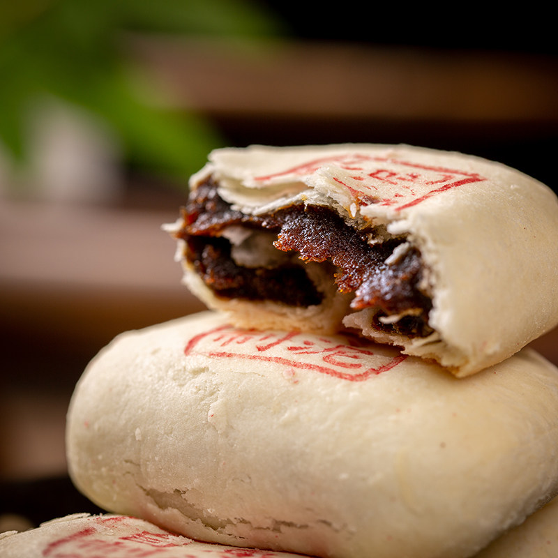 仓鼠小七 枣泥糕点枣泥卷酥枣泥饼 传统老式手工白皮点心天津特产