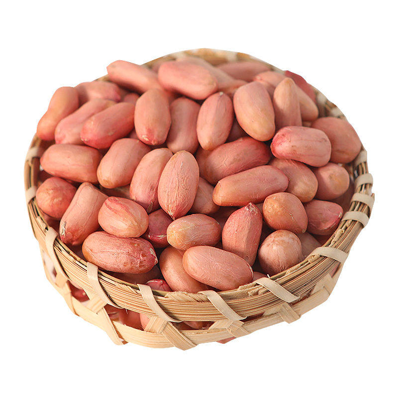 山东花生米新鲜大粒新货5斤农家自产粉皮特大花生