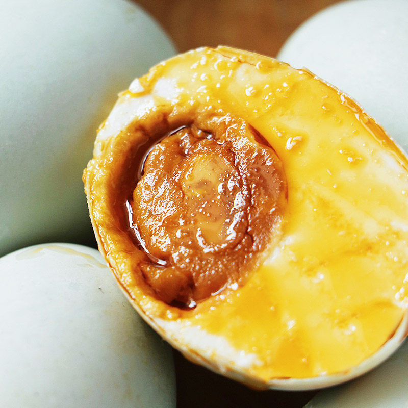 鸭蛋广西北海咸鸭蛋烤海6枚正宗流油特产整箱咸鸭蛋