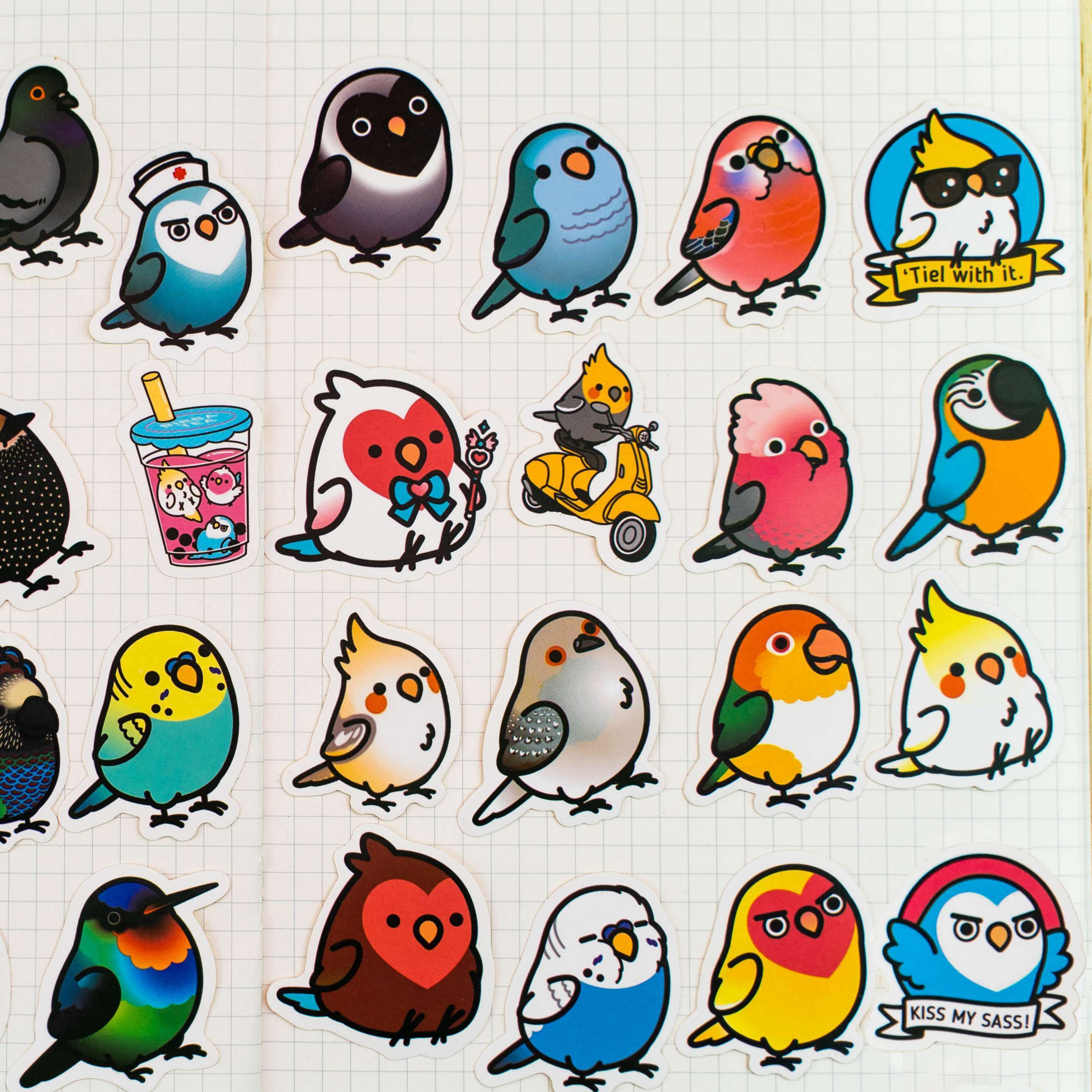 3-6岁简笔画图片 色彩鹦鹉的画法图解教程（美妙的小世界儿童画） - 有点网 - 好手艺