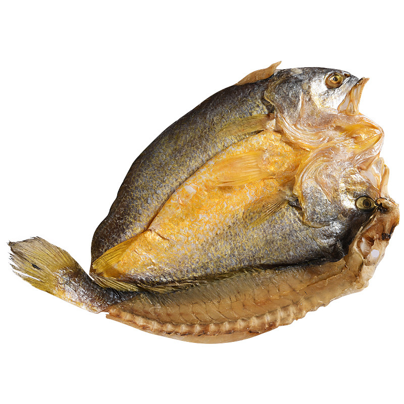 舟山黄鱼黄花鱼大黄鱼干干干货咸鱼海鱼特产淡晒鱼干