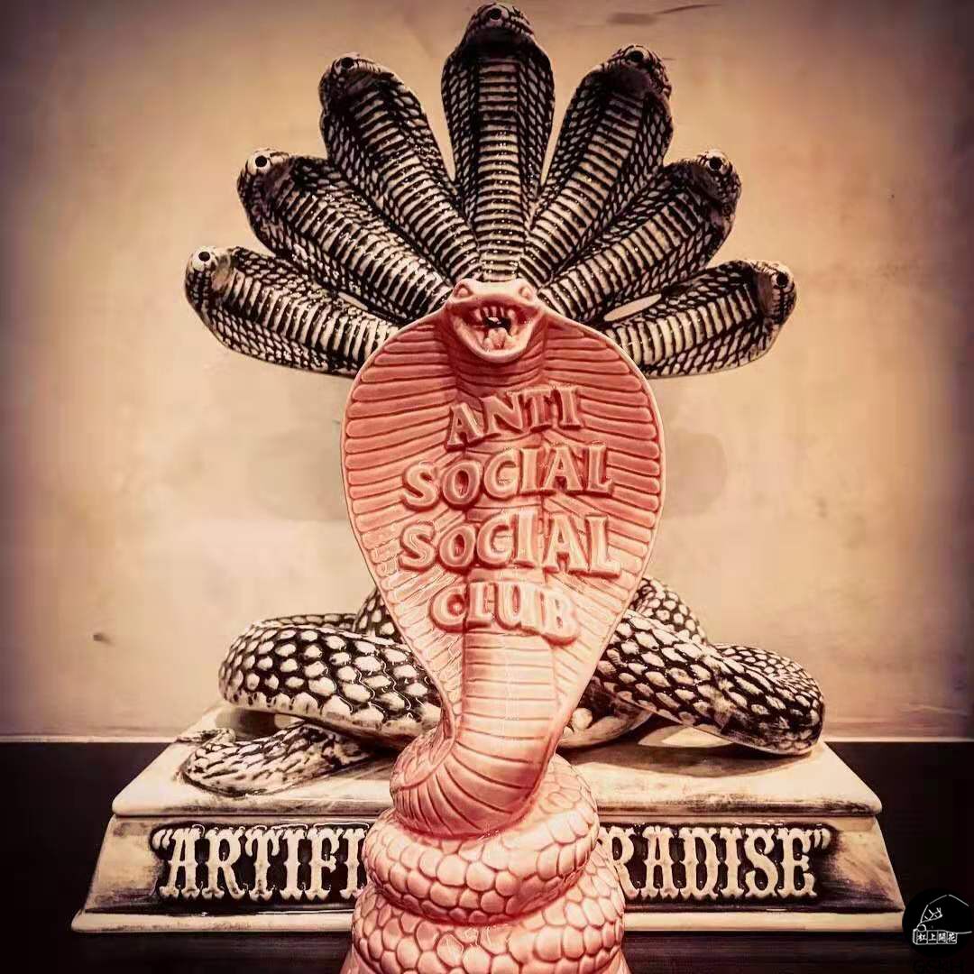 neighborhood联名蛇形香炉nbhd眼镜蛇香薰潮牌室内桌面香薰炉