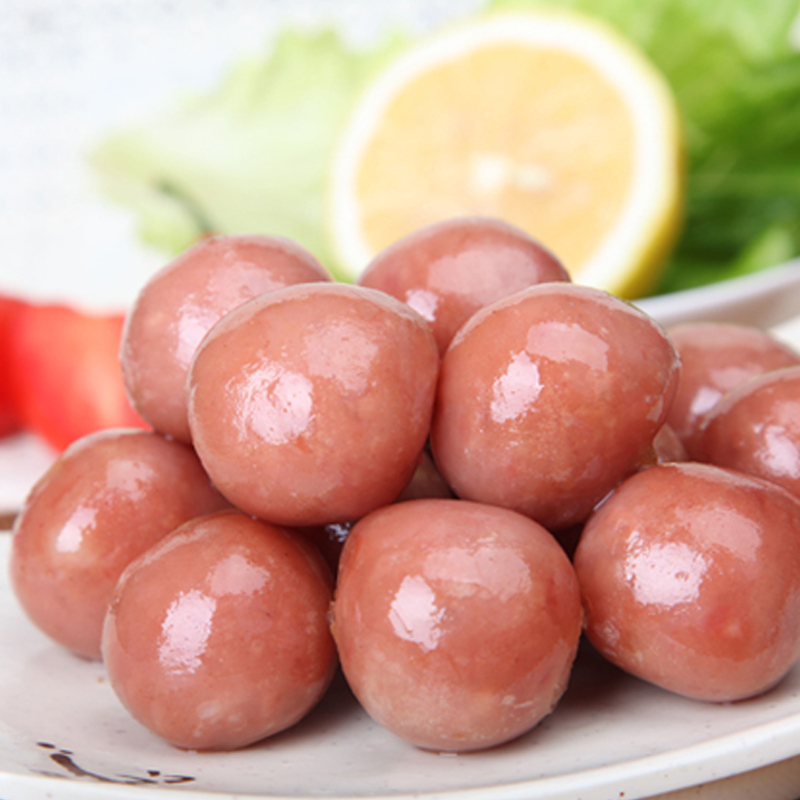 台式火腿肠源香一口2kg烤肠冷冻休闲小吃手工香肠