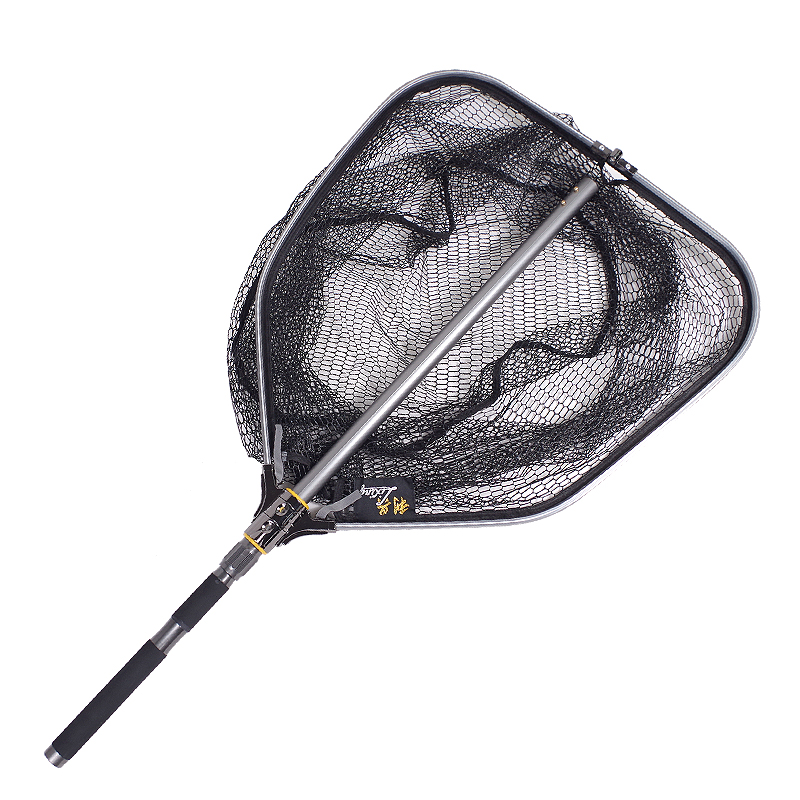 抄网钓哈哈大物铝合金巨物鱼网加深网兜兜抄网头抄网