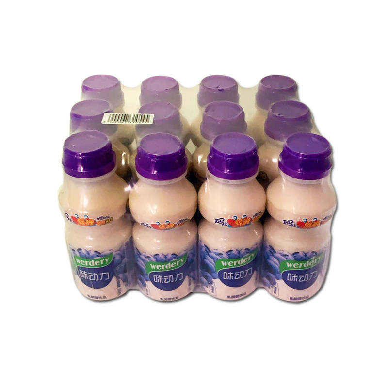 瑶味动力发酵型蓝莓330ml12瓶整箱含乳早餐饮品含乳饮料