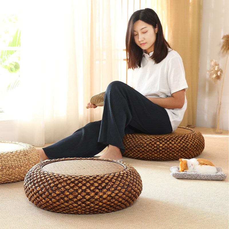坐垫禅高用上专用神器冥想增垫阳台日式打坐蒲团