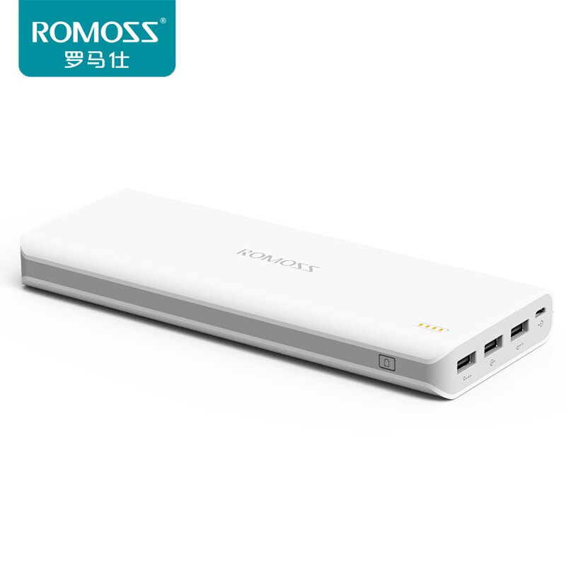 罗马仕充电宝25000毫安大容量快充移动电源sense9冲电宝适用苹果华为