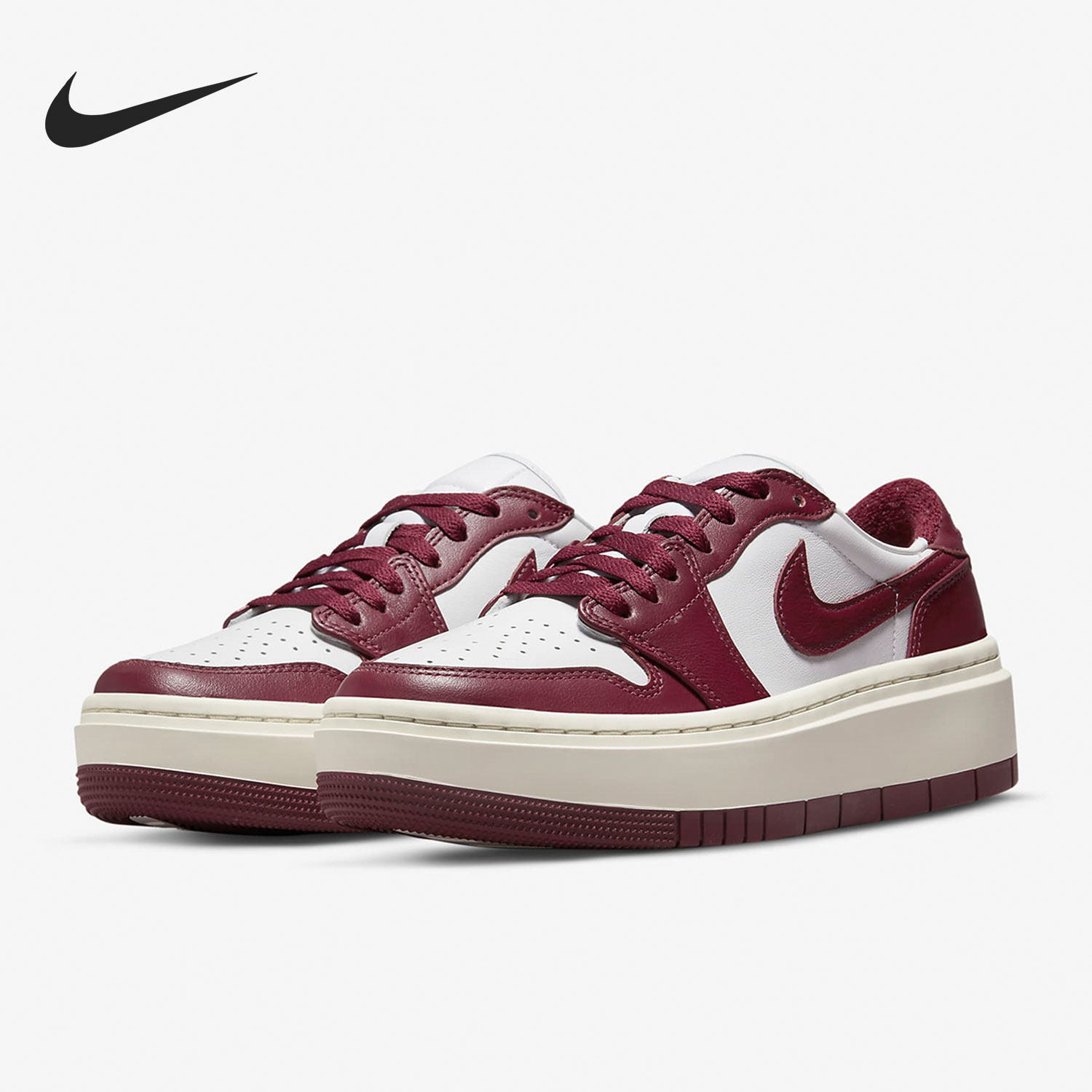 nike耐克官方正品airjordanlowaj1女子松糕板鞋