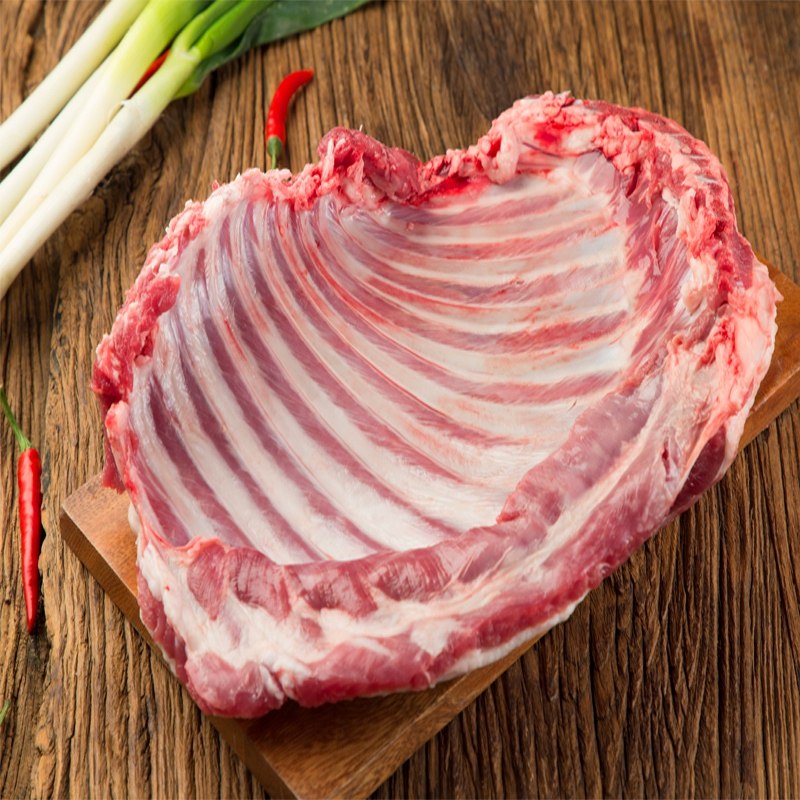 羊肉伊舜新鲜白山羊山羊羊肋排1000克排骨带骨生鲜生羊排