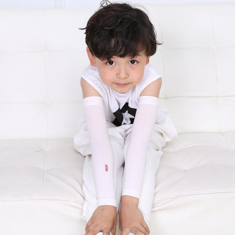 儿童冰袖防晒手臂男童女童夏季冰丝超薄婴儿袖套